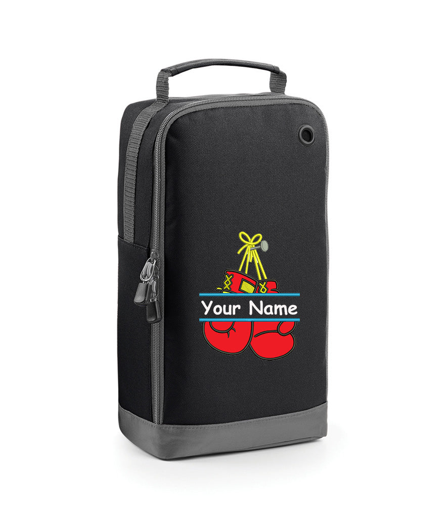 Personalised Boxing embroidered Shoe/Accessory Bag Boxing