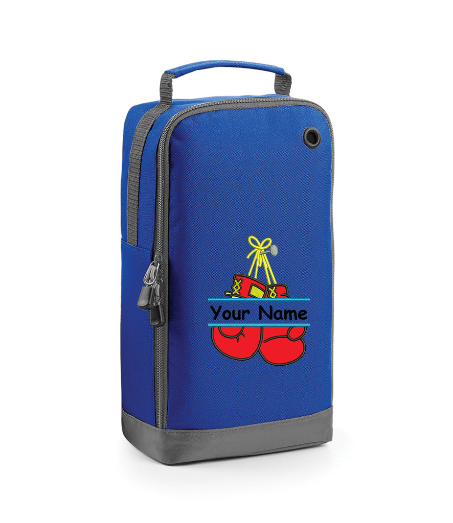 Personalised Boxing embroidered Shoe/Accessory Bag Boxing