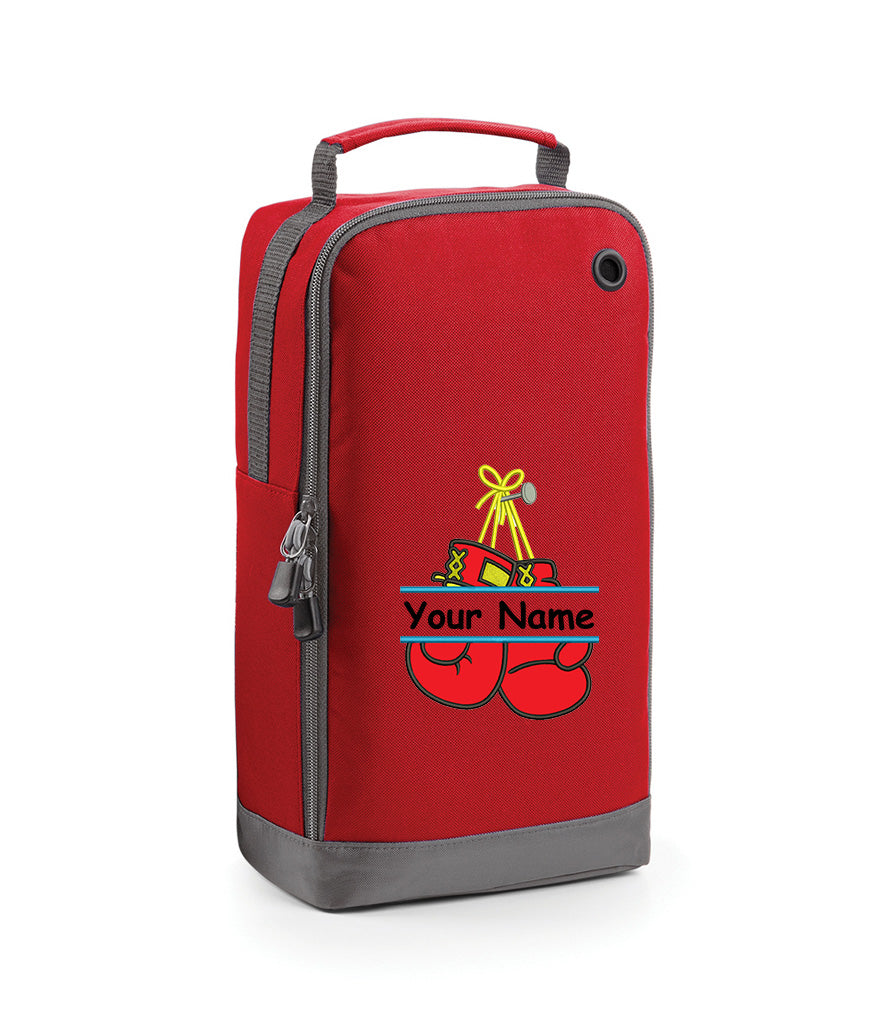 Personalised Boxing embroidered Shoe/Accessory Bag Boxing