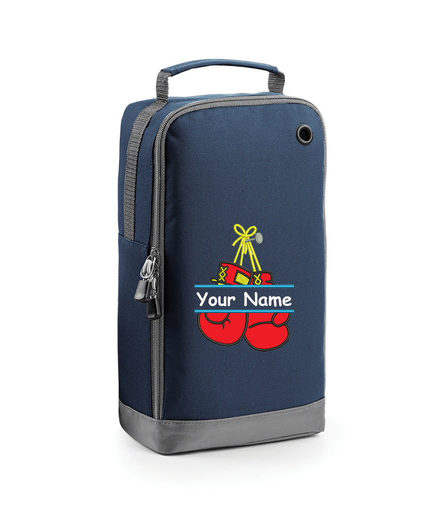 Personalised Boxing embroidered Shoe/Accessory Bag Boxing