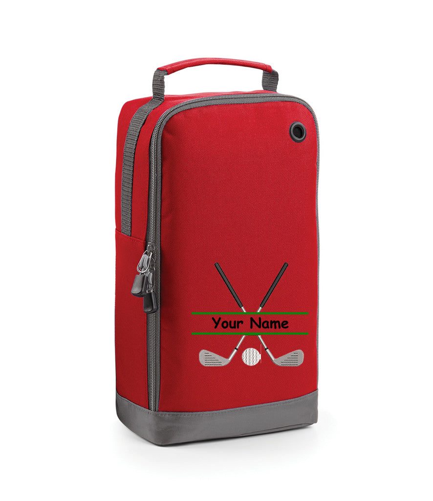 Personalised Golf Embroidered Shoe Accessory Bag Golf