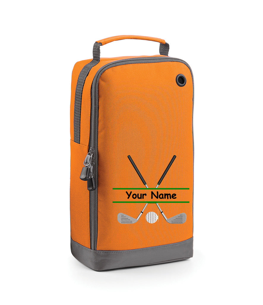 Personalised Golf Embroidered Shoe Accessory Bag Golf