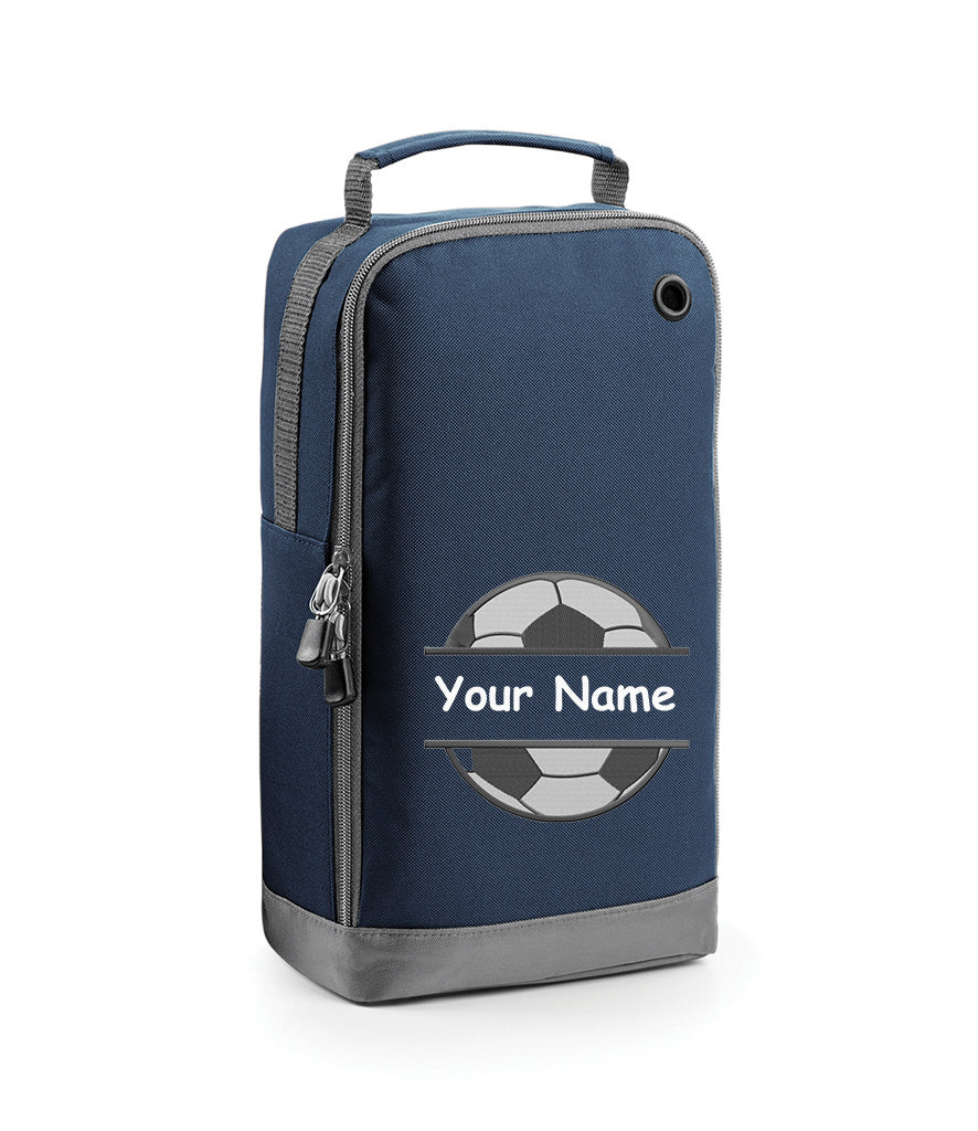 Personalised Football Embroidered Shoe/Boot Accessory Bag Football