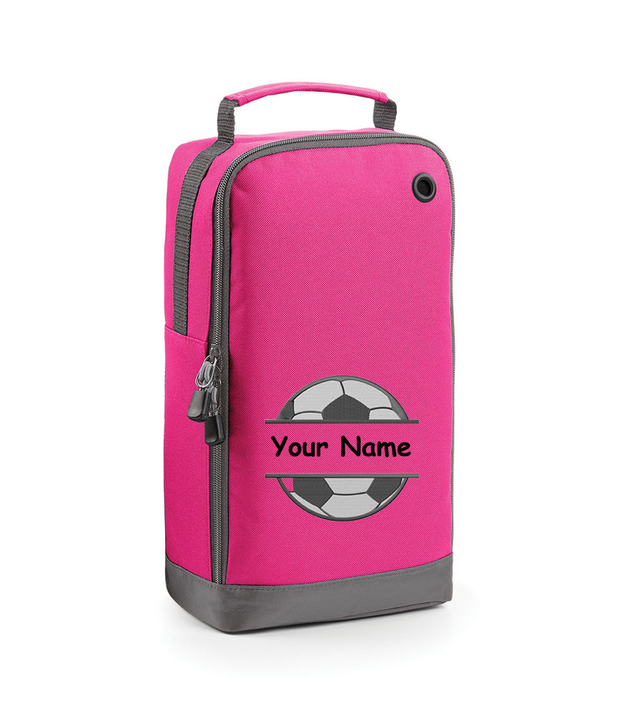 Personalised Football Embroidered Shoe/Boot Accessory Bag Football
