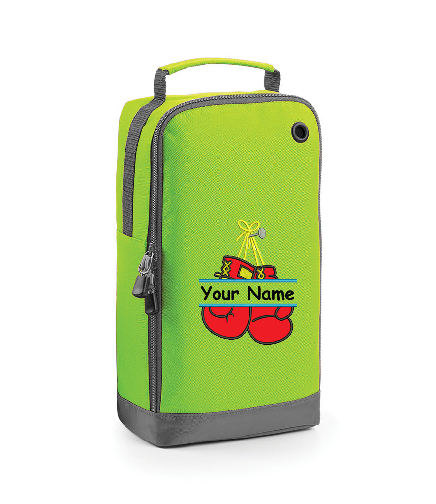 Personalised Boxing embroidered Shoe/Accessory Bag Boxing