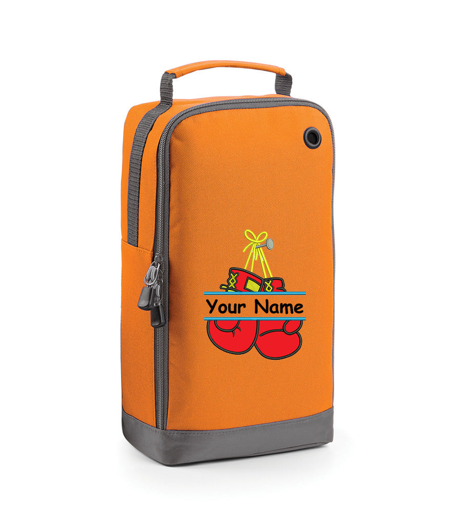Personalised Boxing embroidered Shoe/Accessory Bag Boxing