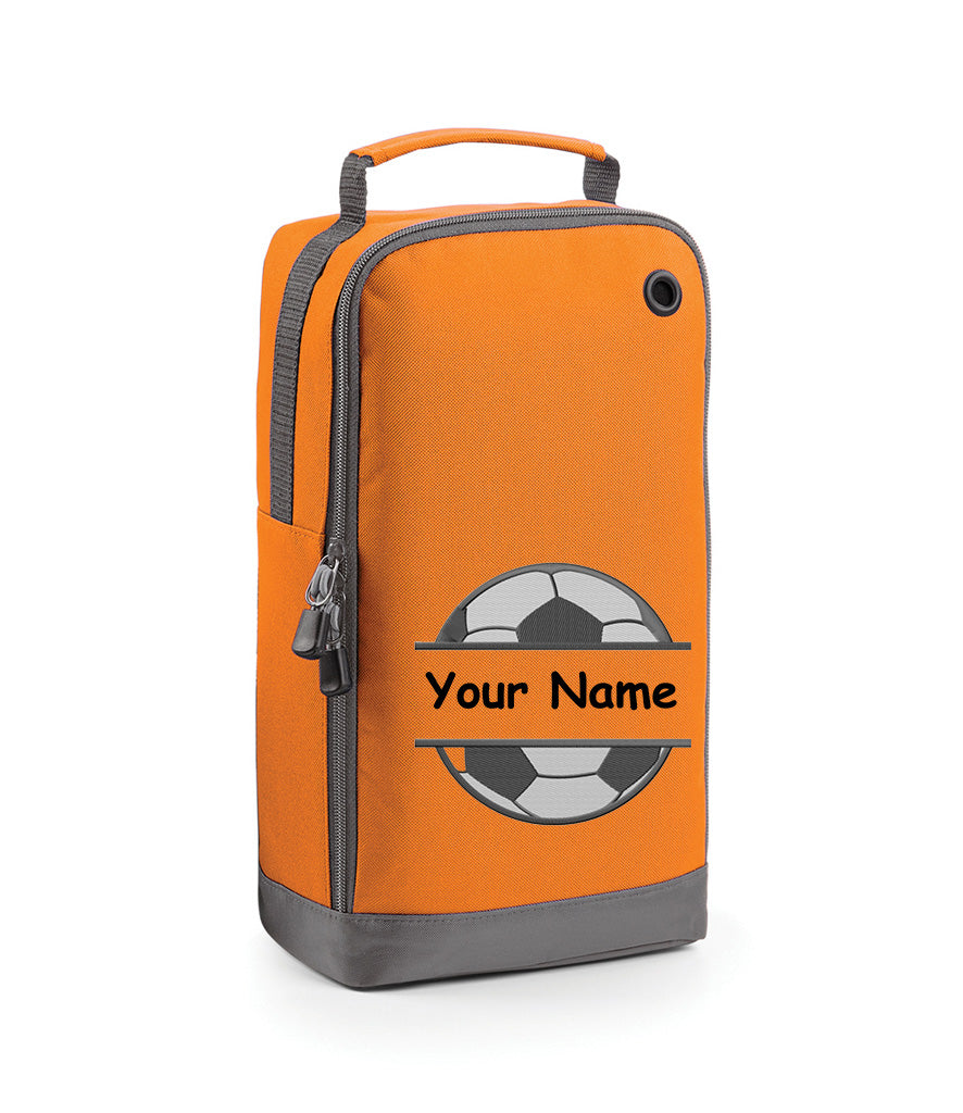 Personalised Football Embroidered Shoe/Boot Accessory Bag Football