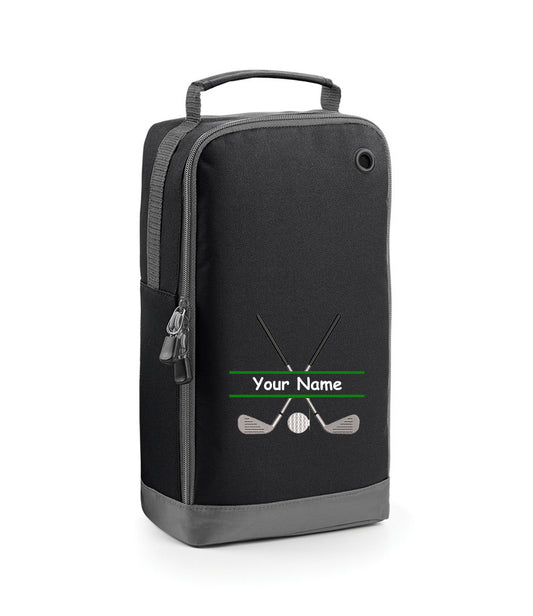 Personalised Golf Embroidered Shoe Accessory Bag Golf