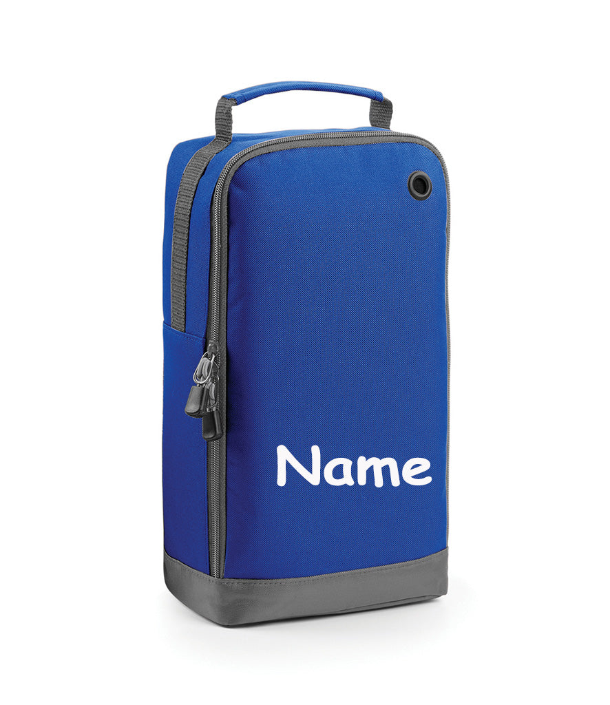Personalised embroidered Sports Shoe/Accessory Bag School Football