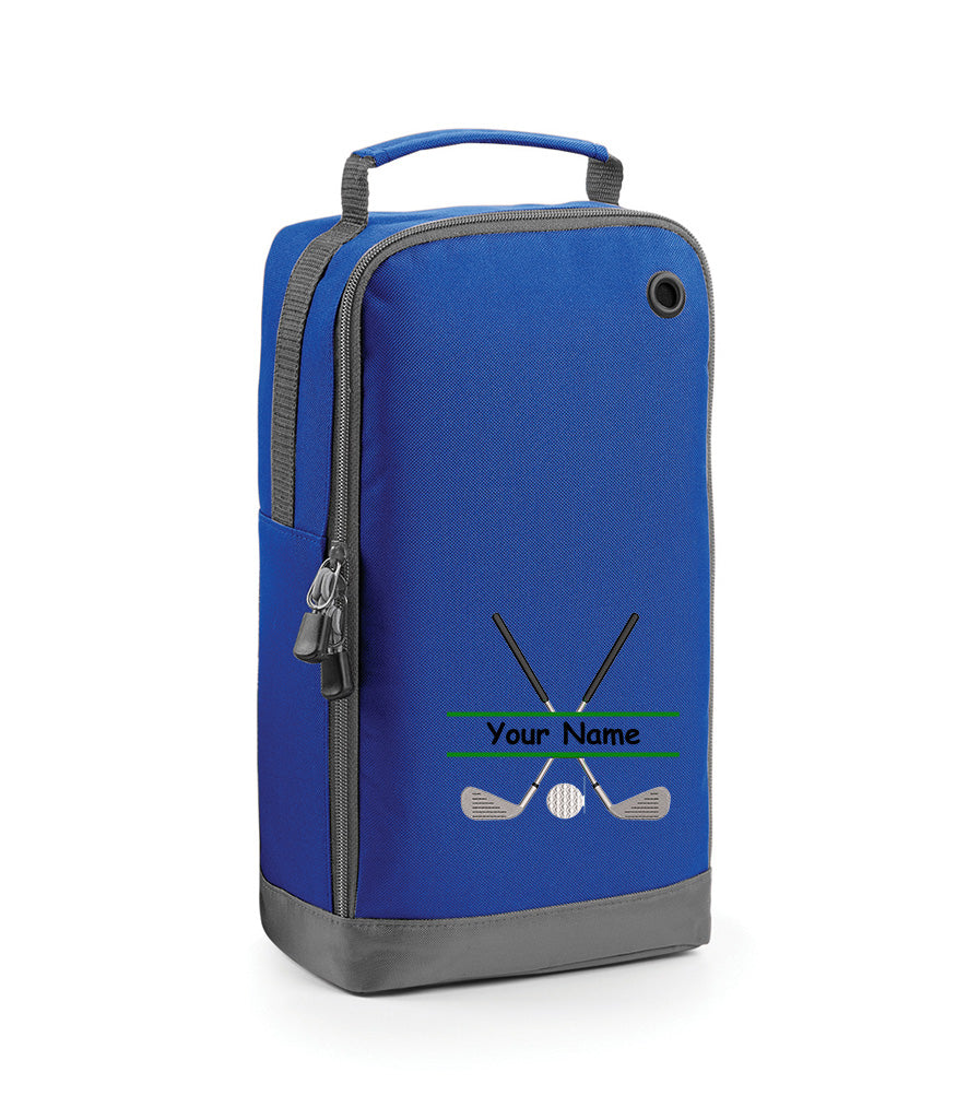 Personalised Golf Embroidered Shoe Accessory Bag Golf