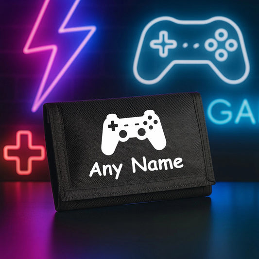 Mens Childs Wallet Personalised Gaming Wallet